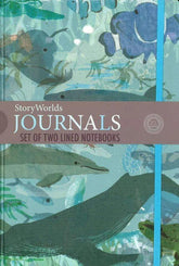 Story worlds journals, set of two lined notebooks